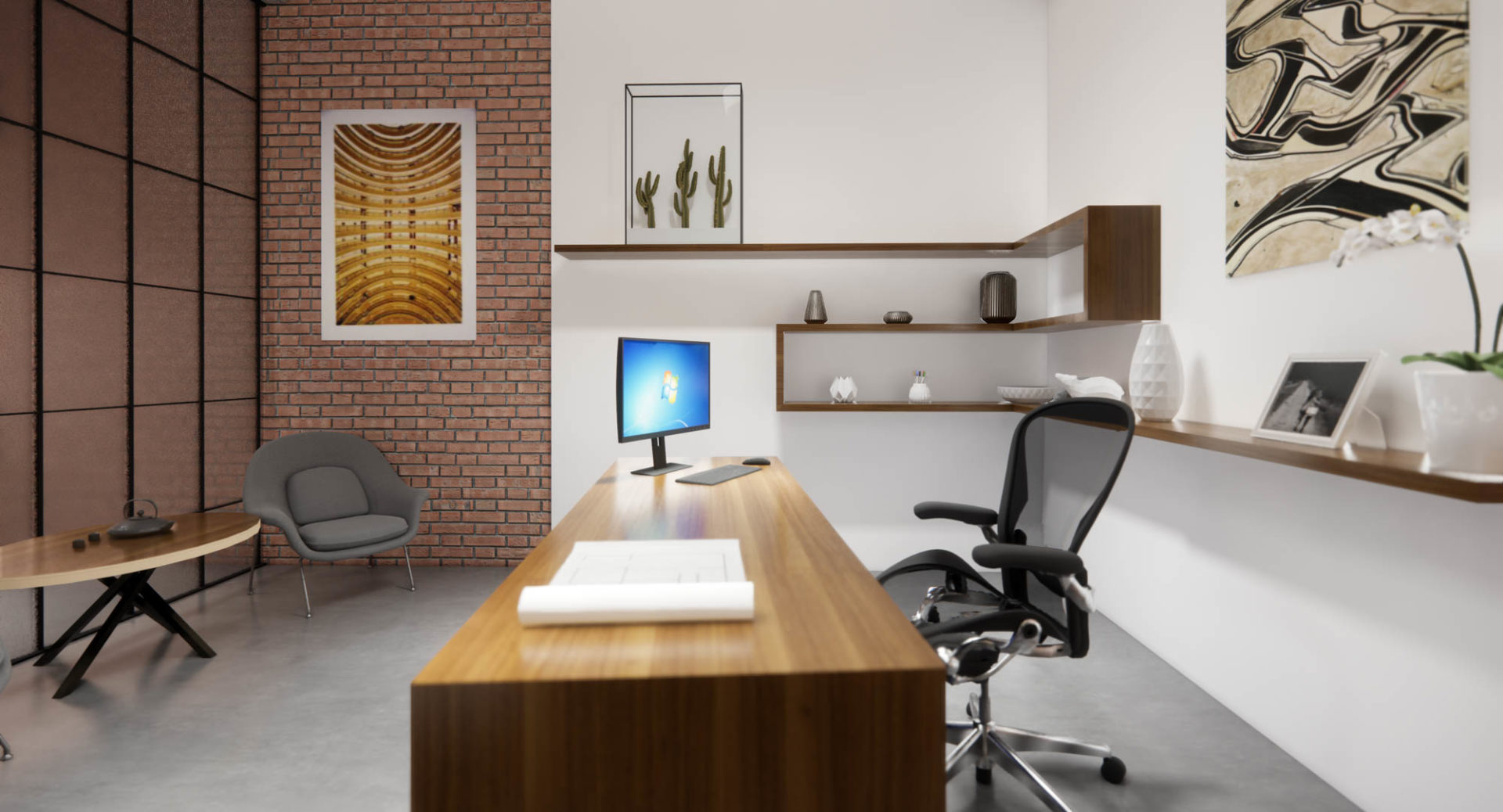 Office, návrh kanceláře, instore design, design interiéru, industrial design